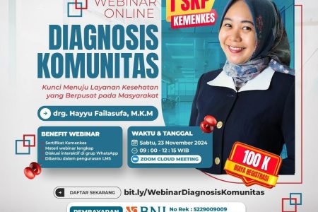 Webinar Diagnosis Komunitas